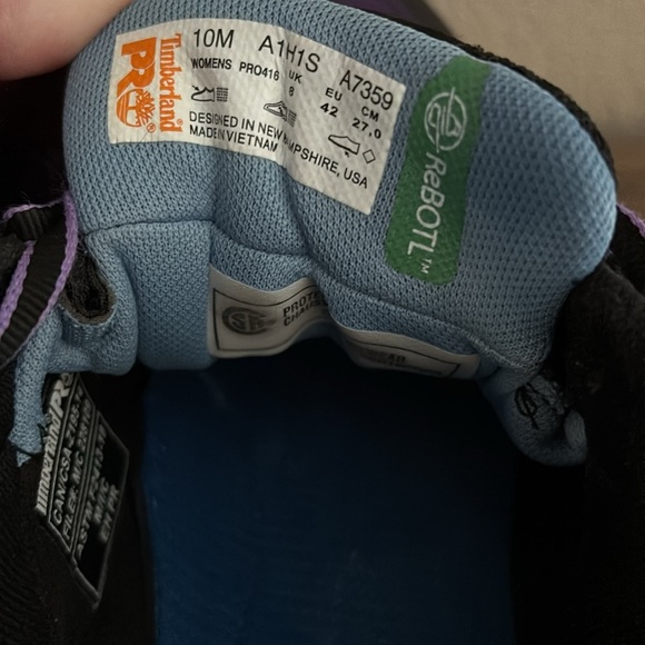 Women's Timberland Powertrain Sport Alloy Toe SD35 Work Sneaker, 10M - Picture 7 of 9